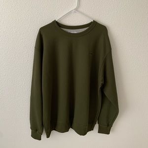 Olive Champion Crewneck